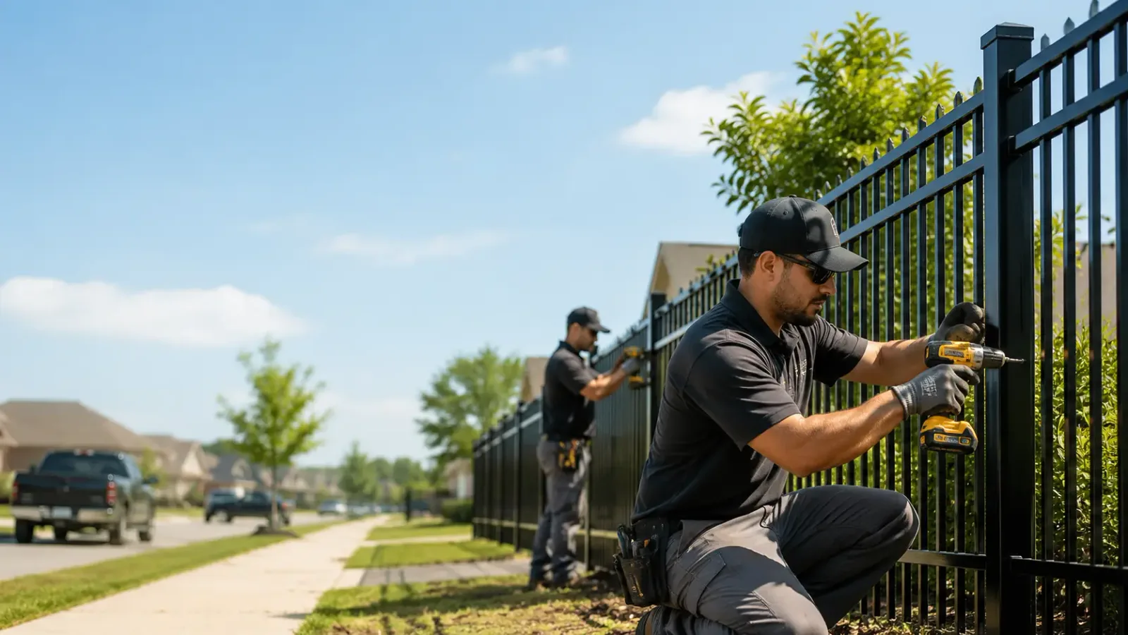 Metal Fence Installation in Frederick, OK